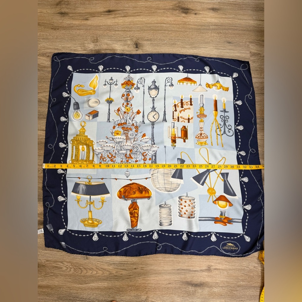 Longchamp Silk Scarf - Picture 10 of 11